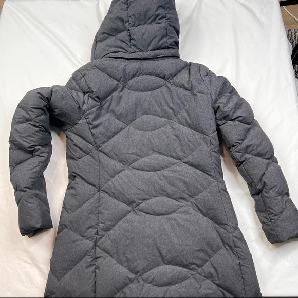 The North Face Dark Fray Puffer Hooded Long Parka Jacket Small Size L050822 - Picture 4 of 8
